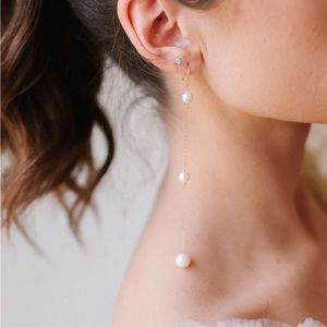 Untamed Petals Moda Drops Pearl Drop Earrings